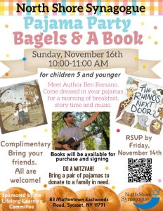 Bagels & Books Pajama Party