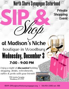 Sip & Shop at Madison's Niche